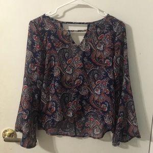 Hippie pattern blouse